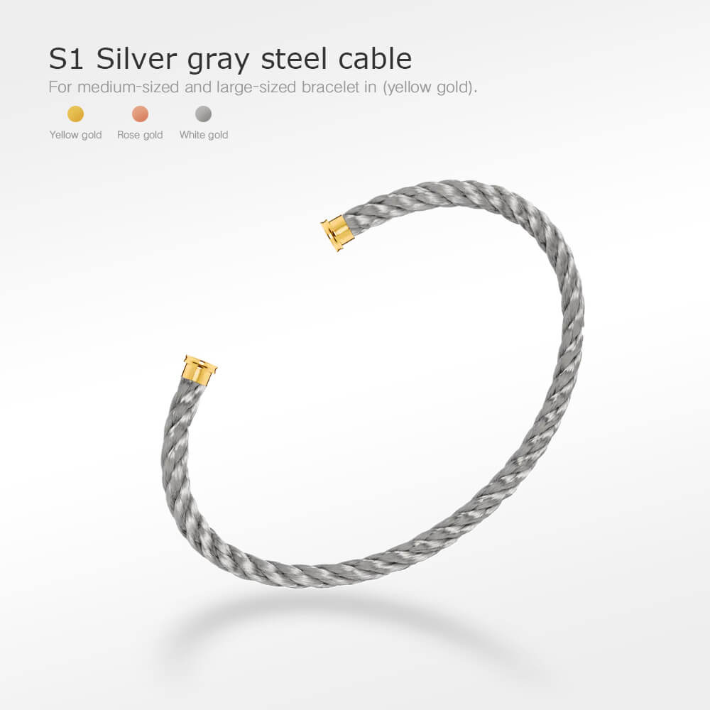 [Shinejoy]CÂBLES POUR BRACELETS DE LA SÉRIE FORCE : 50 CHOIX (SÉLECTION PERSONNALISÉE)
