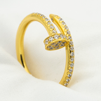 [Shinejoy]JUSTE RING 1.8MM GOLD DIAMONDS