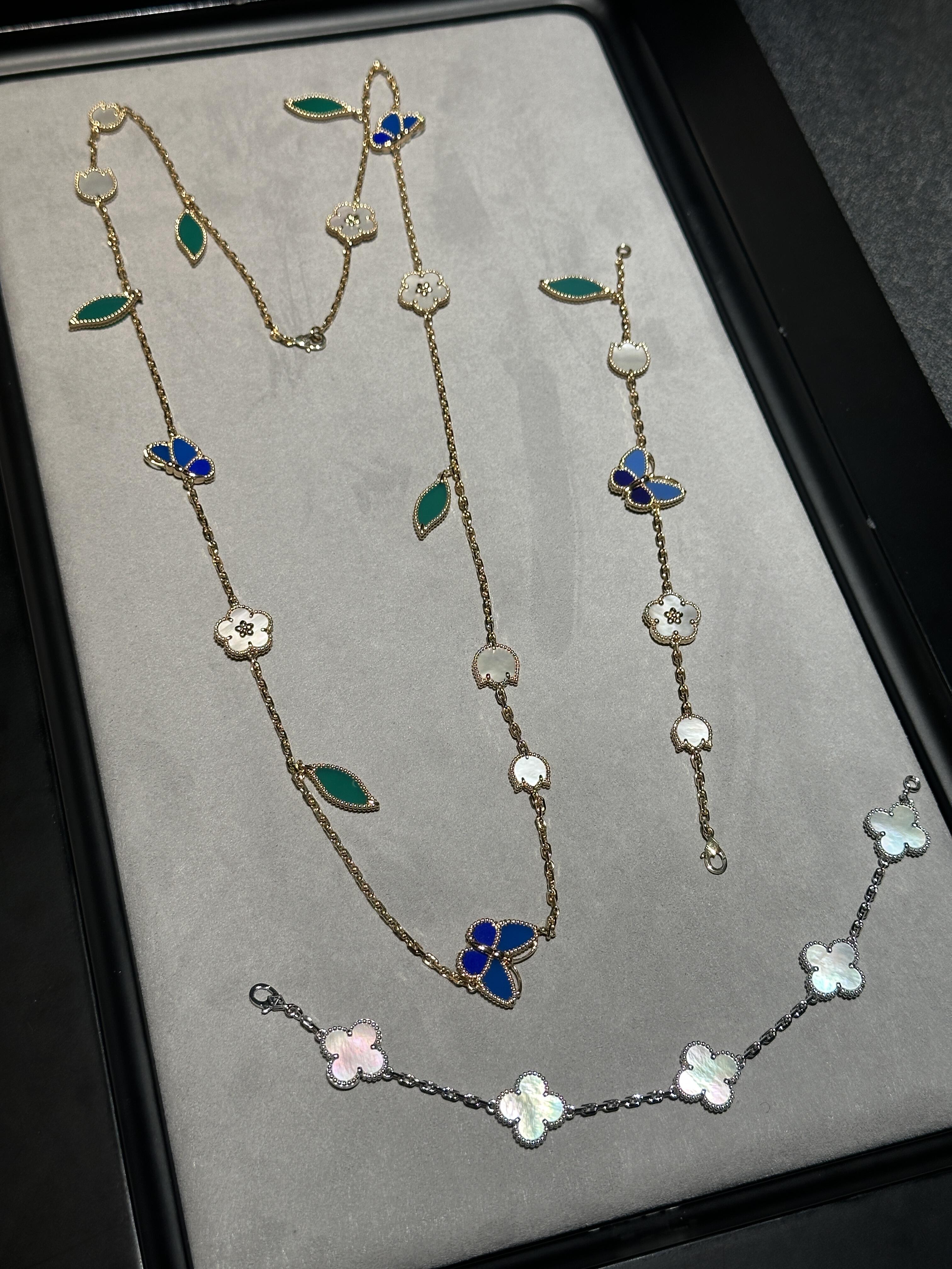 [Shinejoy] 2026 NEW CLOVER 15 MOTIFS LUCKY NECKLACE