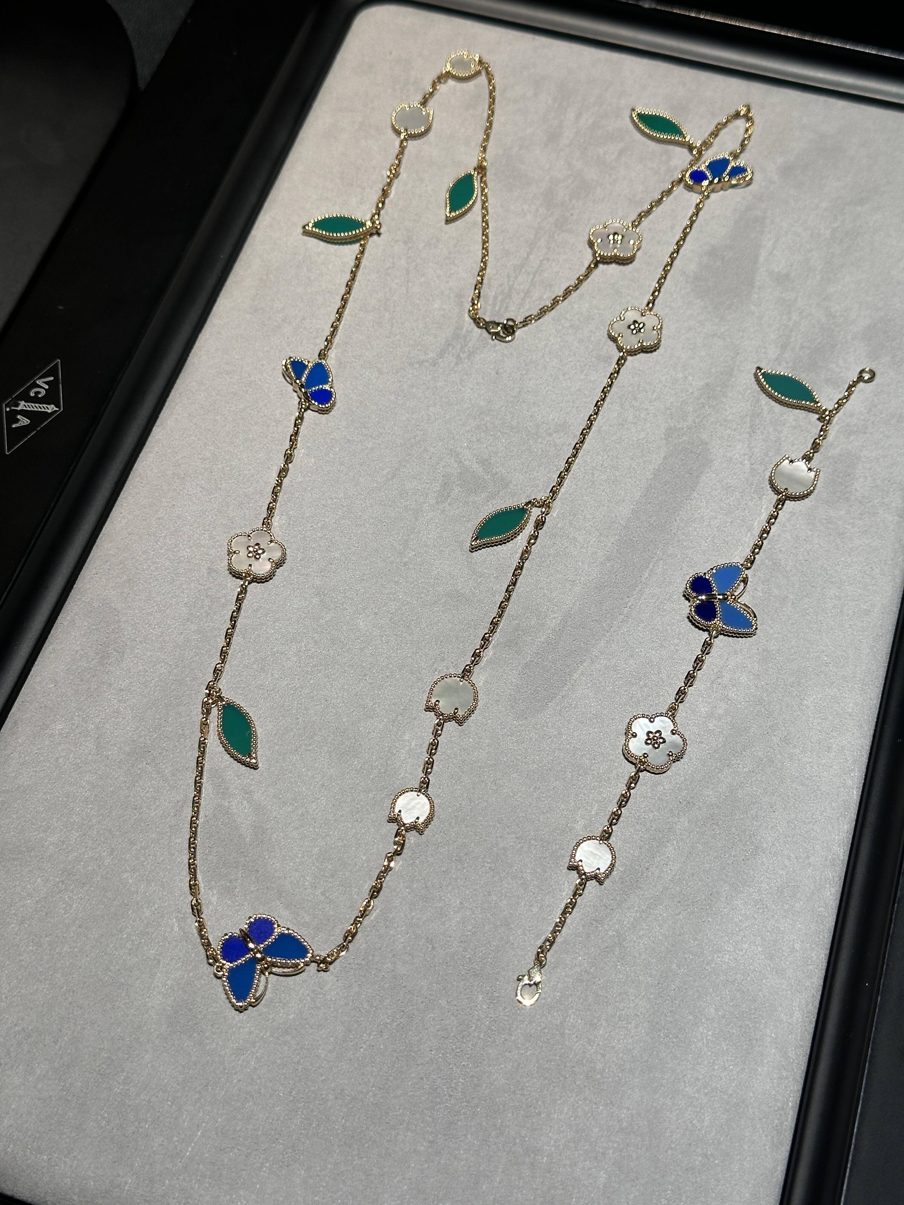 [Shinejoy] 2026 NEW CLOVER 15 MOTIFS LUCKY NECKLACE