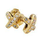 [Shinejoy]JEUX DE GOLD DIAMOND OREILLES