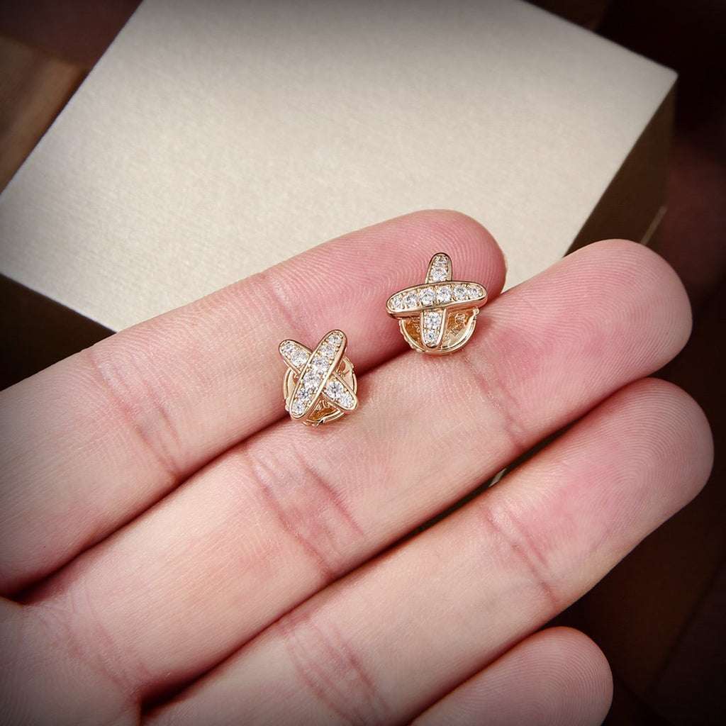 [Shinejoy]JEUX DE GOLD DIAMOND OREILLES