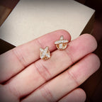 [Shinejoy]JEUX DE GOLD DIAMOND OREILLES