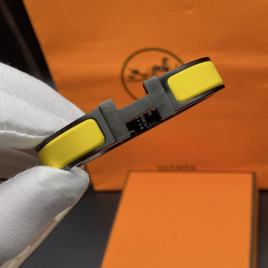 [Shinejoy]CLIC HM SO BLACK YELLOW BRACELET