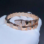 [Shinejoy]SERPENTI WIDE BRACELET PINK GOLD DIAMOND