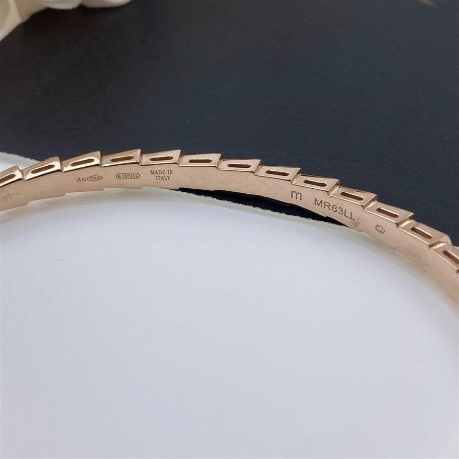 [Shinejoy]SERPENTI BRACELET PINK GOLD MOP DIAMOND