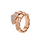 [Shinejoy]SERPENTI RING PINK GOLD DIAMOND