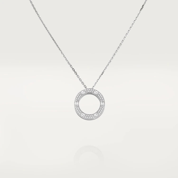 [Shinejoy] COLLIER LOVE AJUSTABLE ARGENT
