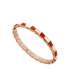 [Shinejoy]SERPENTI BRACELET PINK GOLD RUBELLITE
