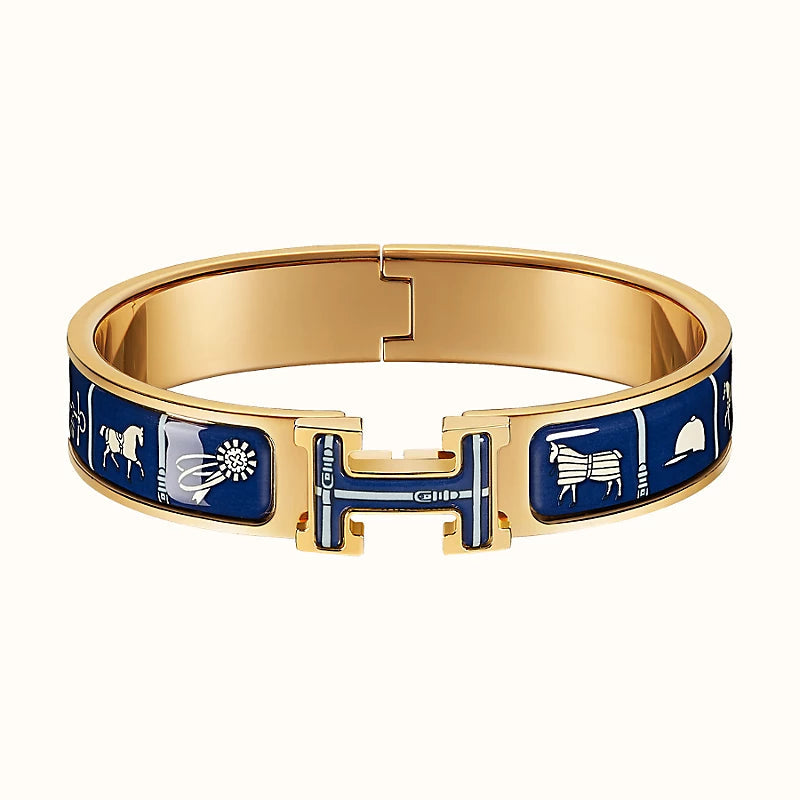 [Shinejoy]H COUVERTURES DARK BLUE BRACELET