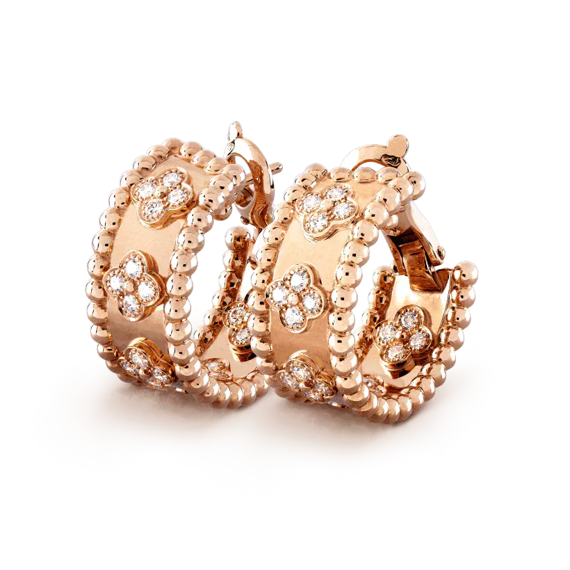 [Shinejoy]パーリー ダイヤモンド イヤリング