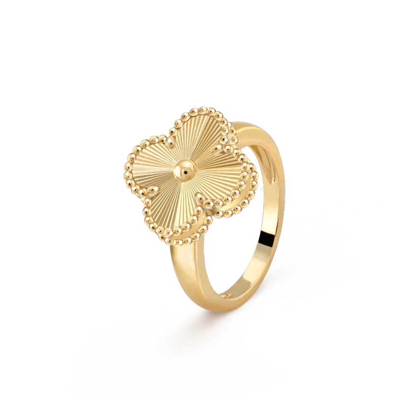 [Shinejoy]CLOVER GOLD RING