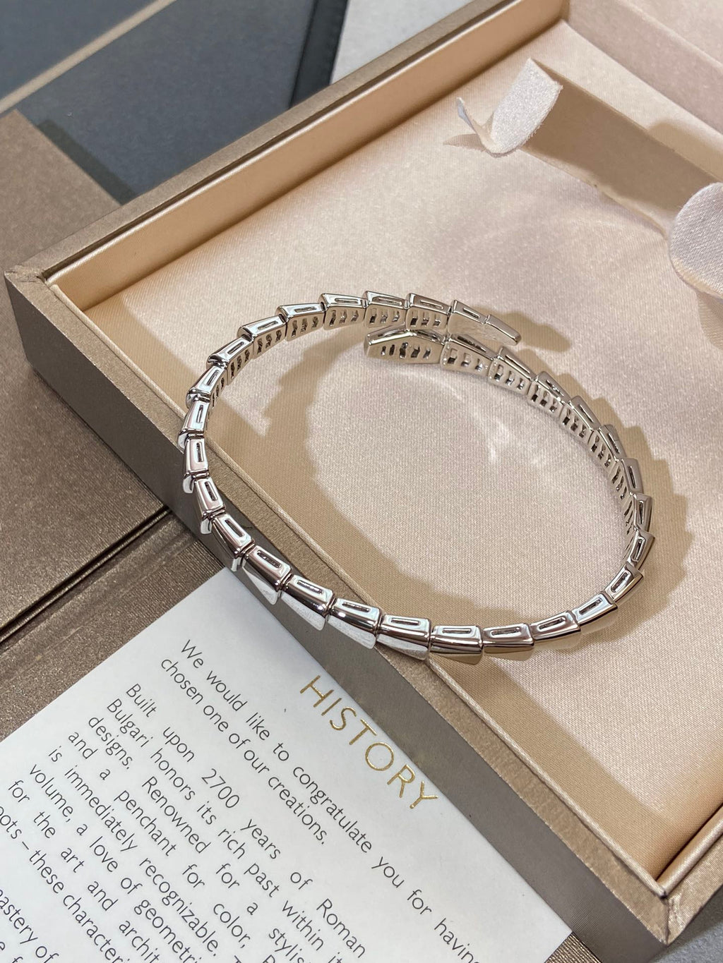 [Shinejoy]SERPENTI VIPER SILVER BRACELET
