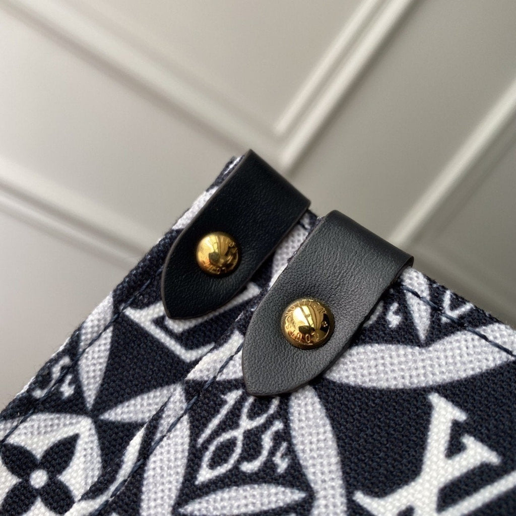 LV DEPUIS 1854 ONTHEGO GM TEXTILE GRIS