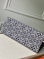 LV DEPUIS 1854 ONTHEGO GM TEXTILE GRIS