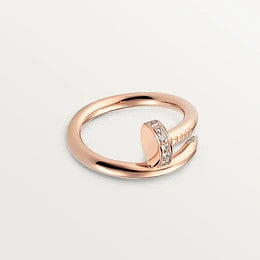 [Shinejoy]JUSTE RING 2.65MM PINK GOLD DIAMOND